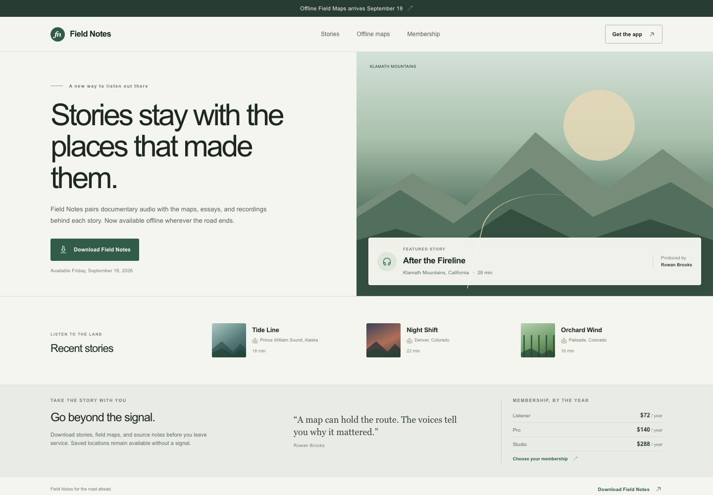 Editorial product launch page, Model + skill, GPT-6 Luna (Medium), High-Agency Frontend