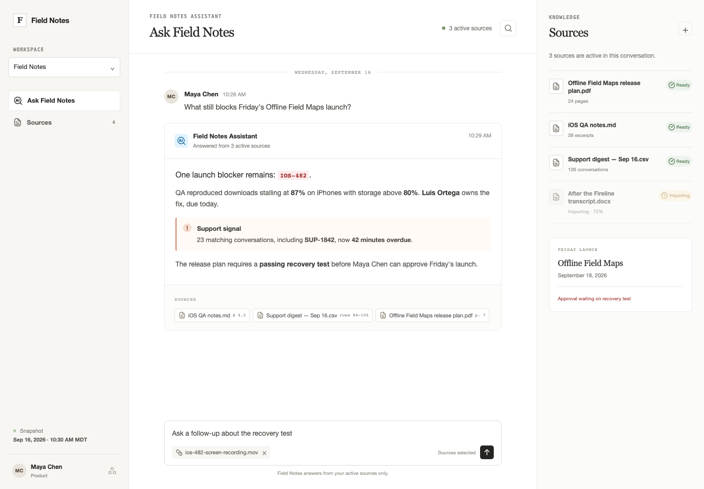 Knowledge-import chatbot, Model + skill, GPT-5.6 Terra (Medium), Premium Utilitarian Minimalism