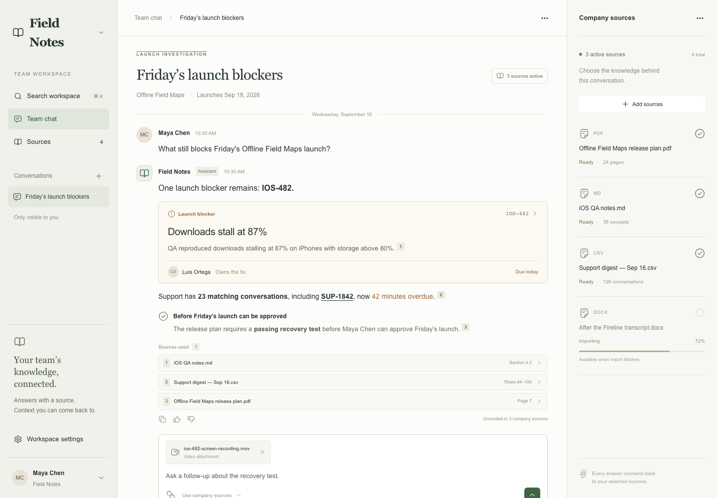 Knowledge-import chatbot, Model + skill, GPT-6 Astra (Low), High-Agency Frontend