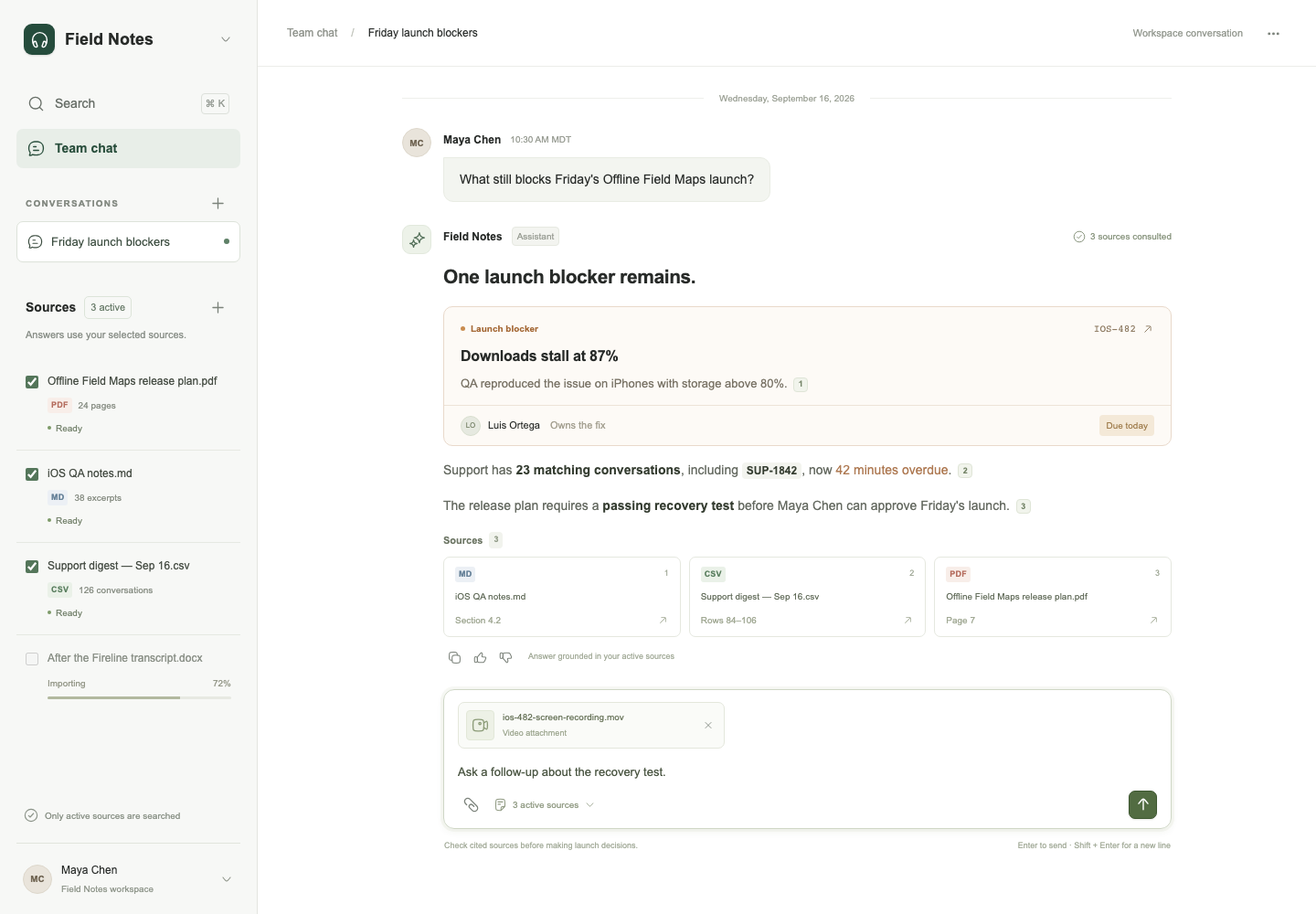Knowledge-import chatbot, Model + skill, GPT-6 Astra (Low), Emil Design Engineering