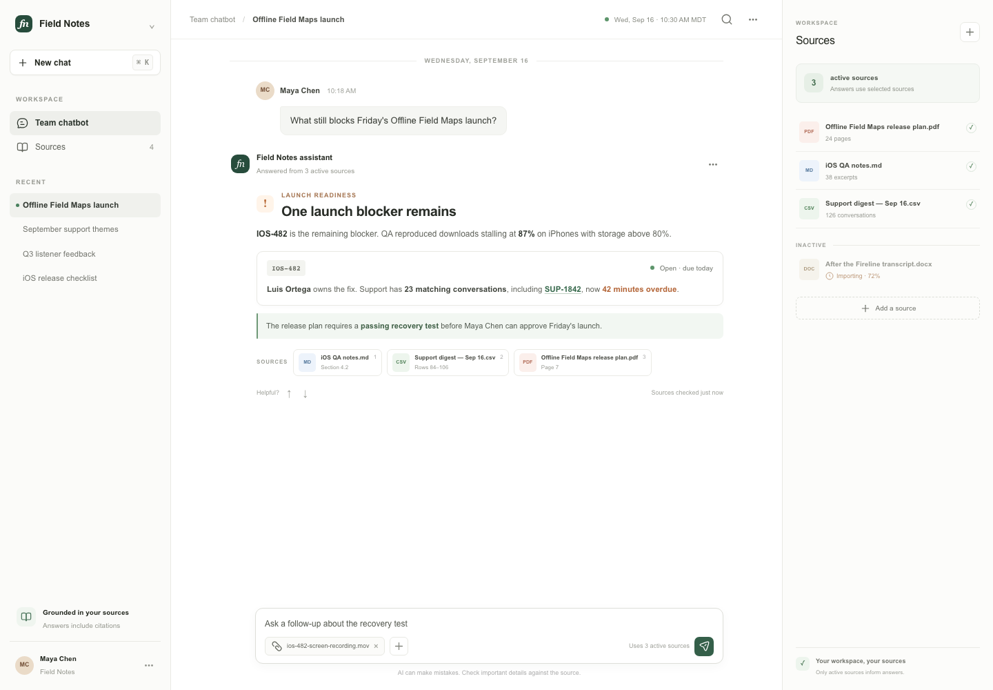 Knowledge-import chatbot, Model + skill, GPT-6 Luna (Medium), Emil Design Engineering