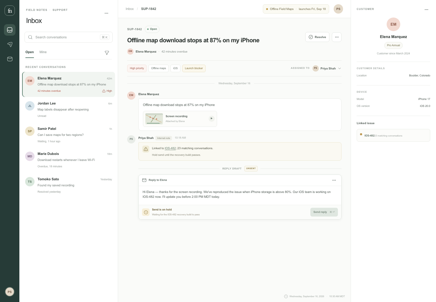 Customer support inbox, Model + skill, GPT-6 Luna (Medium), High-Agency Frontend