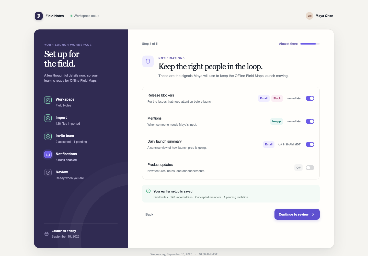 Team onboarding workflow, Model + skill, GPT-5.6 Terra (Medium), Emil Design Engineering