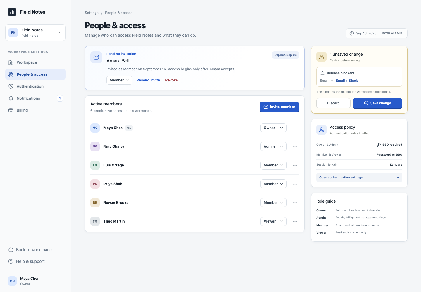 Workspace settings and permissions, Model + skill, GPT-5.6 Sol (Medium), High-Agency Frontend