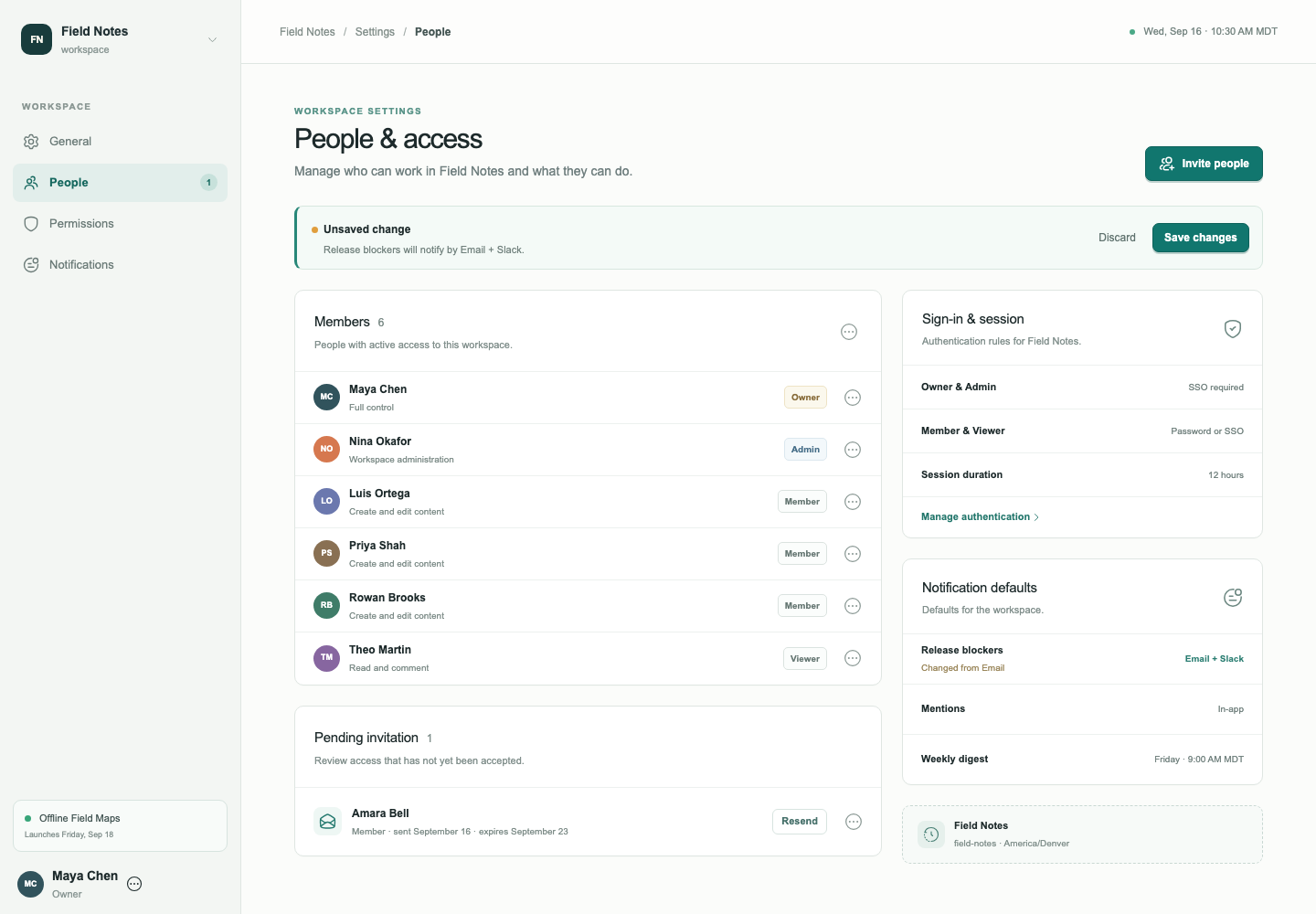 Workspace settings and permissions, Model + skill, GPT-5.6 Terra (Medium), Emil Design Engineering