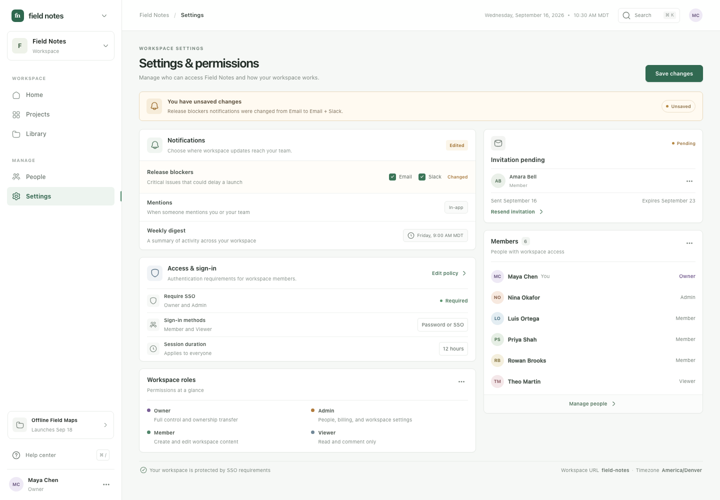 Workspace settings and permissions, Model + skill, GPT-6 Luna (Medium), High-Agency Frontend