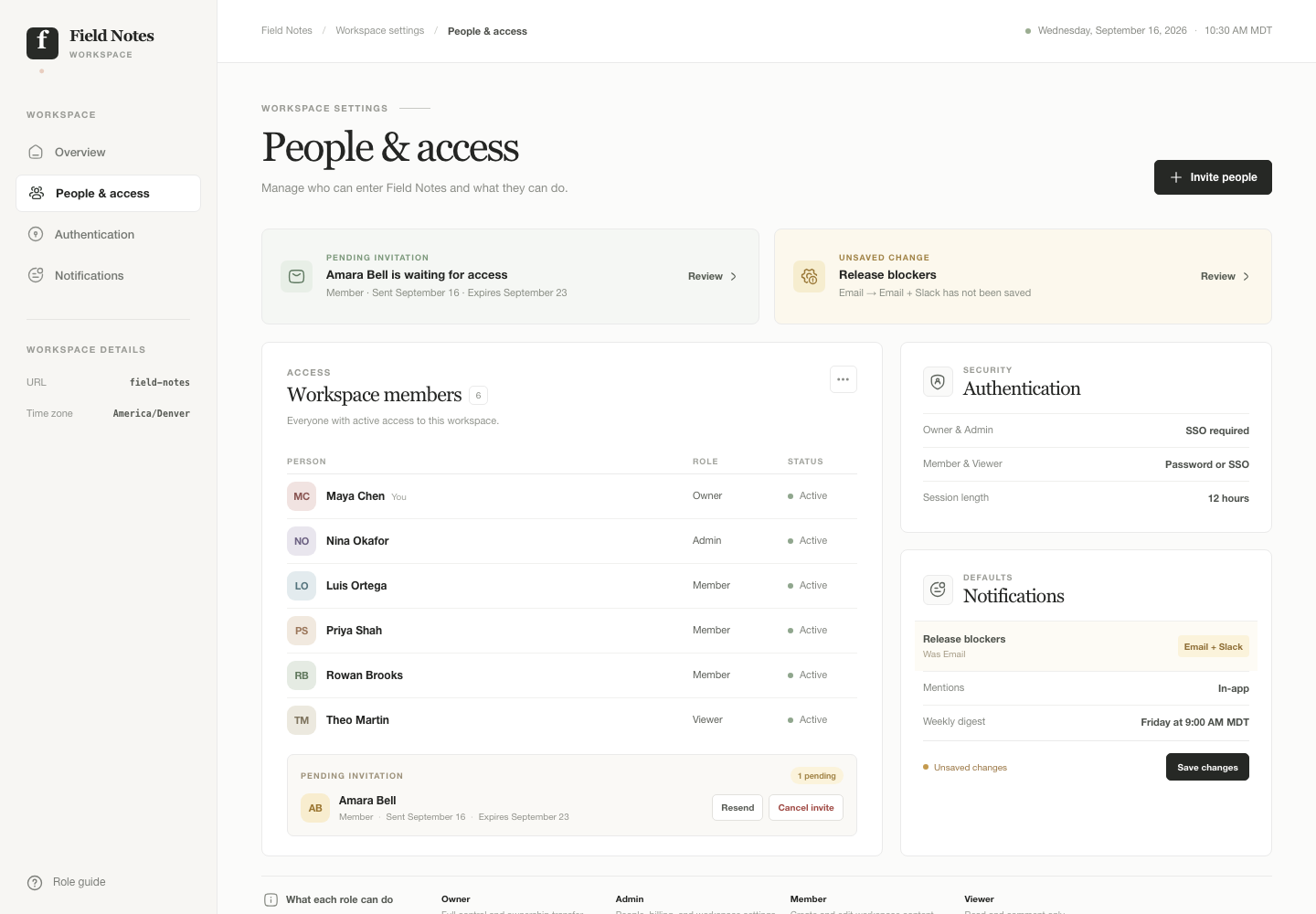 Workspace settings and permissions, Model + skill, GPT-6 Sol (High), Premium Utilitarian Minimalism